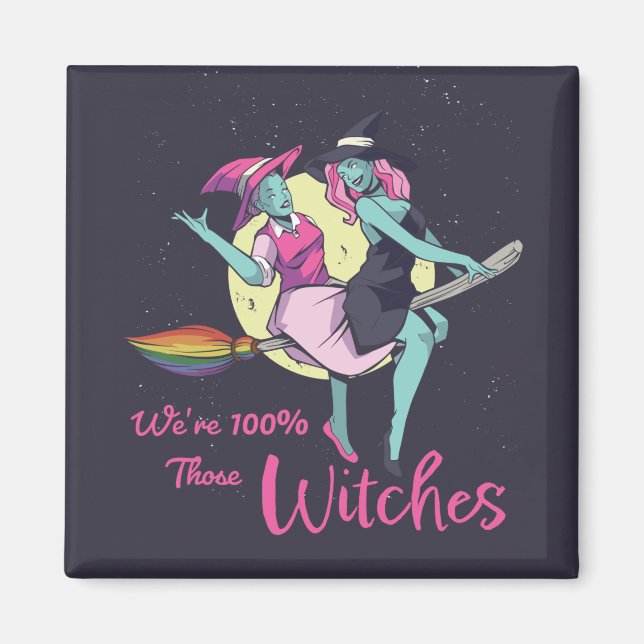Aimant Nous sommes 100% ces sorcières (Devant)