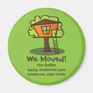 Aimant Nous sommes allés à un Treehouse !