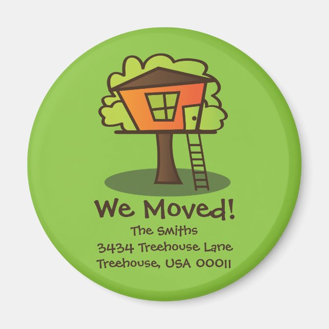 Aimant Nous sommes allés à un Treehouse ! (Devant)