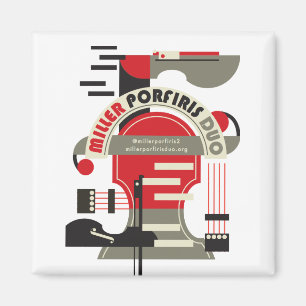 Aimant Nous sommes coincés sur vous ! (votre