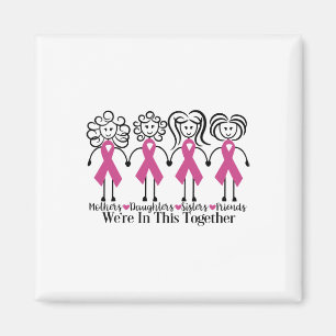 Aimant Nous Sommes Ensemble Amis De La Famille Cancer Du