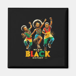 Aimant Nous sommes fiers de l'histoire des Noirs Mois de