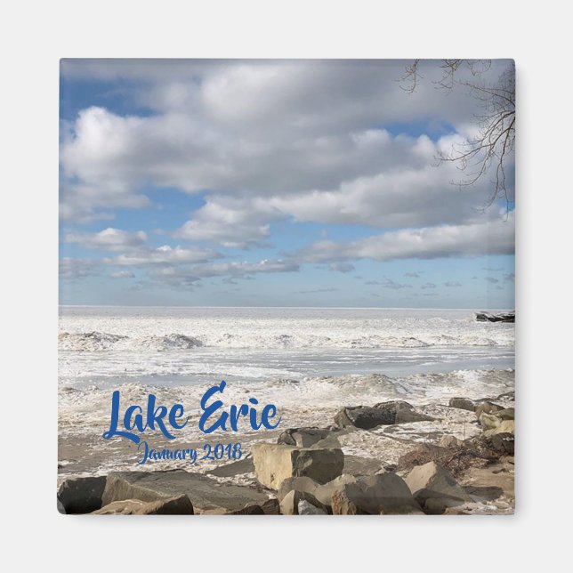 Aimant Nous sommes gelés ! (Devant)