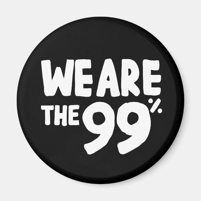 Aimant Nous sommes les 99% (Devant)