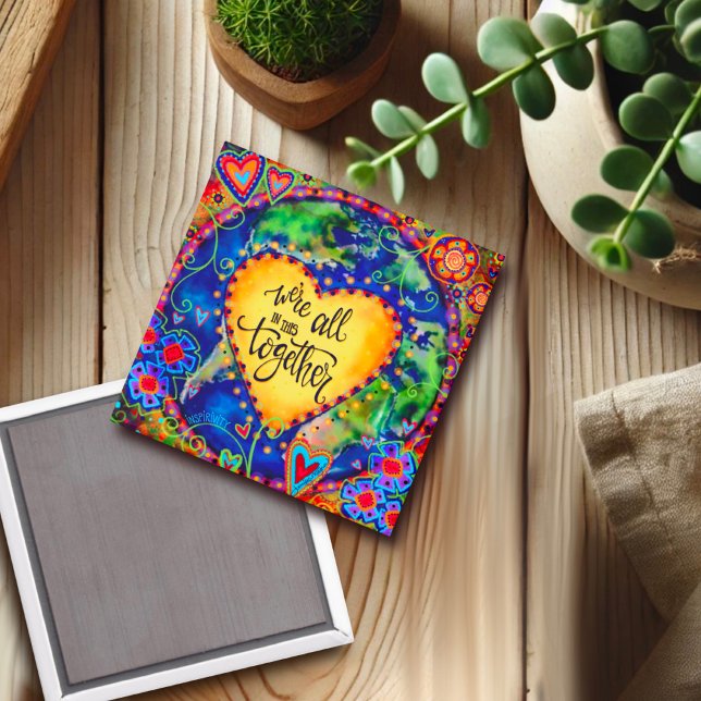 Aimant Nous sommes tous dans la même situation (Créateur téléchargé)