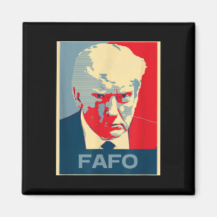 Aimant Nous Vivons Dans Une Société Trump Mugshot Black L