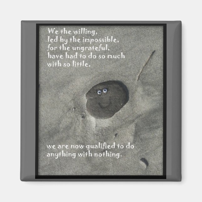 Aimant Nous voulons (Devant)