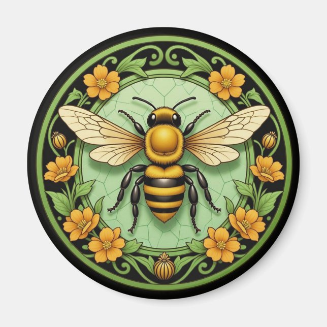 Aimant Nouveau Abeille (Devant)