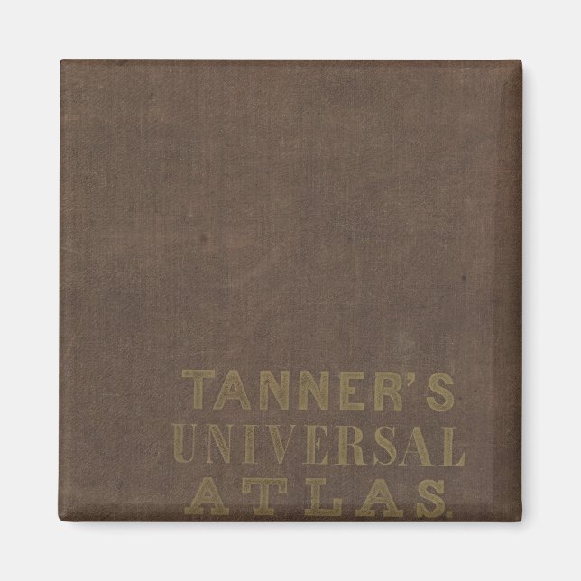 Aimant Nouveau Atlas universel (Devant)