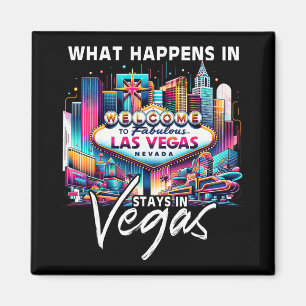 Aimant Nouveau bébé d'amour à Las Vegas pour les vacances