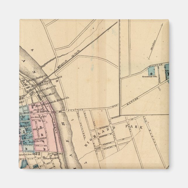 Aimant Nouveau-Brunswick, Princeton (Devant)