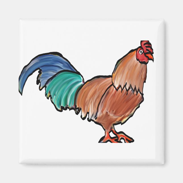 Aimant Nouveau Magnat de coq (Devant)