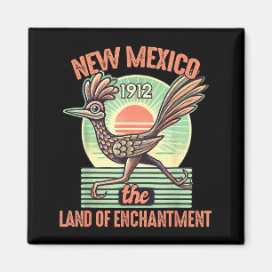 Aimant Nouveau-Mexique Terre d'Enchantement Road Runner S
