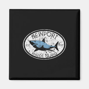Aimant Nouveau-Port Rhode Island Pêche Requin Poisson Pla