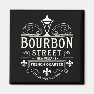 Aimant Nouveau quartier français de la rue Bourbon Orléan