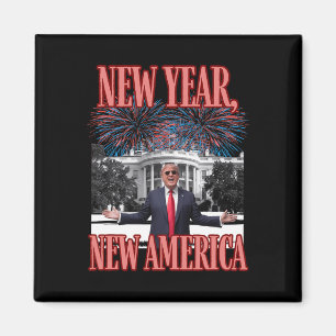 Aimant Nouvel an drôle de Trump