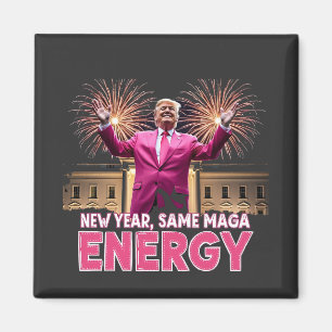 Aimant Nouvel An Nouvel An Nouvel APG Énergie Trump Inaug