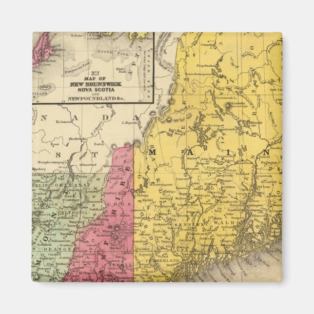 Aimant Nouvelle-Angleterre 3 (Devant)