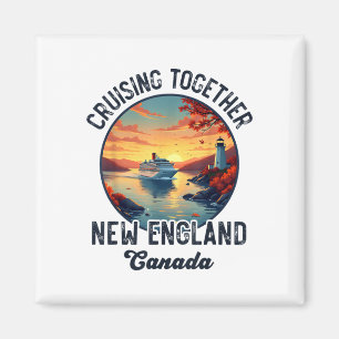 Aimant Nouvelle-Angleterre Canada Croisière, Croisière En