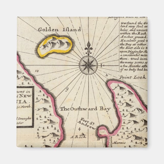 Aimant Nouvelle-Calédonie (Devant)