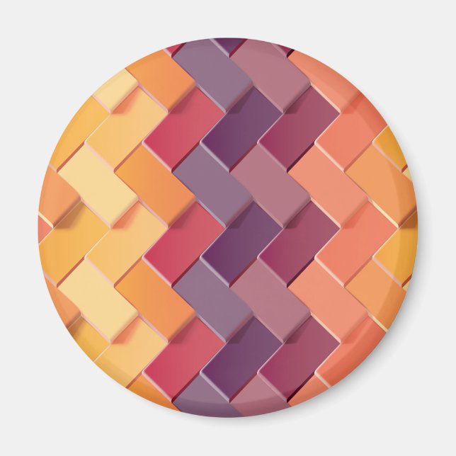 Aimant Nouvelle création de Motif 4 (Devant)