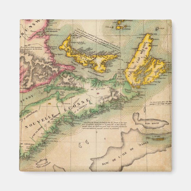 Aimant Nouvelle-Écosse et Nouveau-Brunswick 44 (Devant)