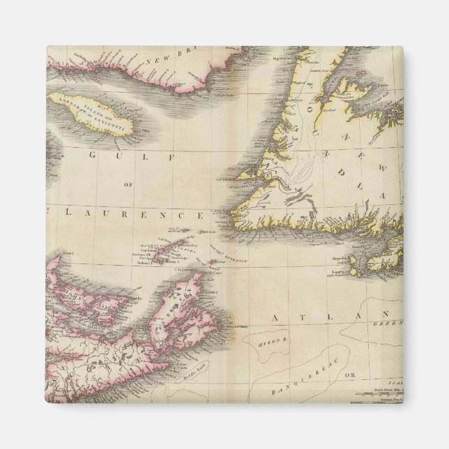 Aimant Nouvelle-Écosse, Terre-Neuve (Devant)