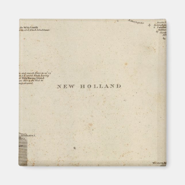 Aimant Nouvelle-Hollande, Australie (Devant)