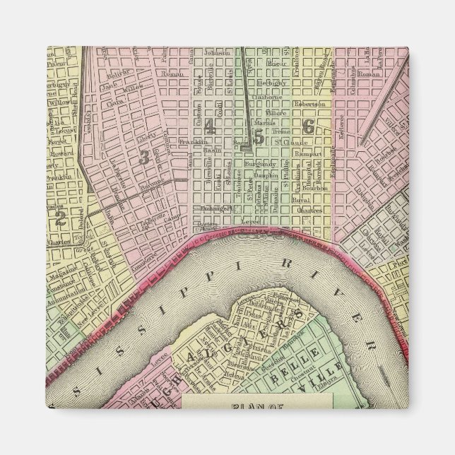 Aimant Nouvelle-Orléans 4 (Devant)