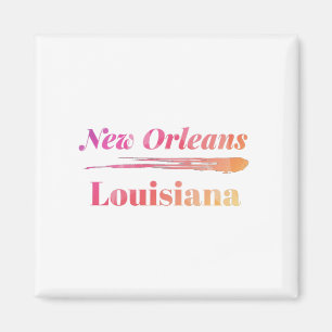 Aimant Nouvelle-Orléans Louisiane Faible Poly