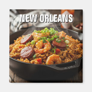 Aimant Nouvelle-Orléans Louisiane Jambalaya