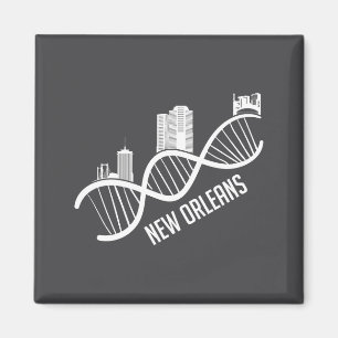 Aimant Nouvelle-Orléans Skyline Ville Louisiane Cadeau Dr