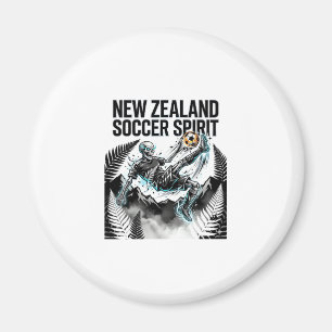Aimant Nouvelle-Zélande Esprit de Football Squelette Bute
