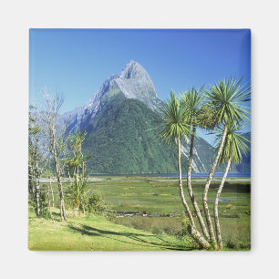 Aimant Nouvelle-Zélande, île du Sud, Mitre Peak,