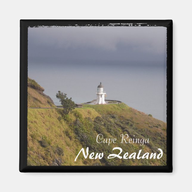 Aimant Nouvelle-Zélande, Phare de Cape Reinga (Magnet) (Devant)