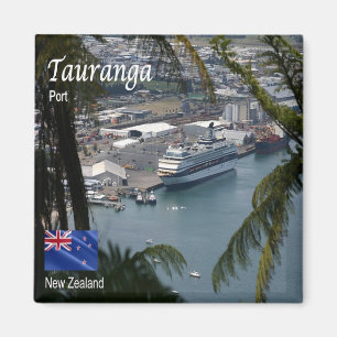 Aimant Nouvelle-Zélande - Tauranga - Port