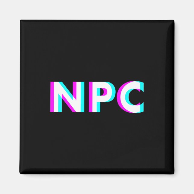 Aimant Npc Meme - Personnage non-joueur 2  (Devant)