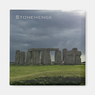 Aimant Nuages de tempête sur Stonehenge