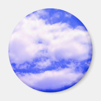 Aimant Nuages et ciel bleu clair