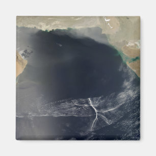 Aimant Nuages ondulés au-dessus de la mer d'Oman