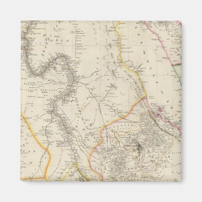 Aimant Nubie et Abyssinie (Devant)