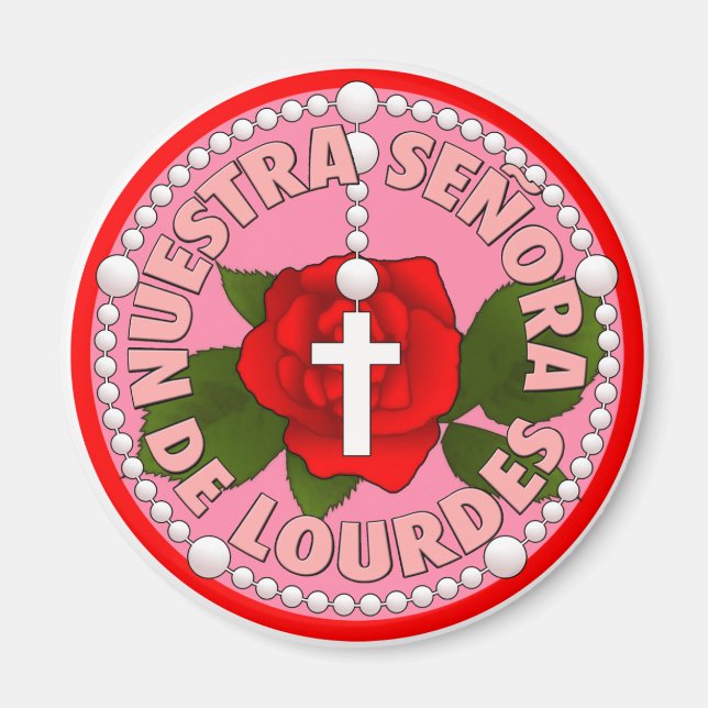 Aimant Nuestra Señora de Lourdes (Devant)