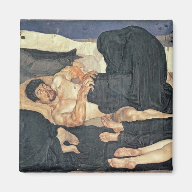 Aimant Nuit 1890 (huile sur toile) (Devant)