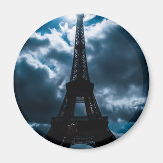 Aimant Nuit bleue Tour Eiffel