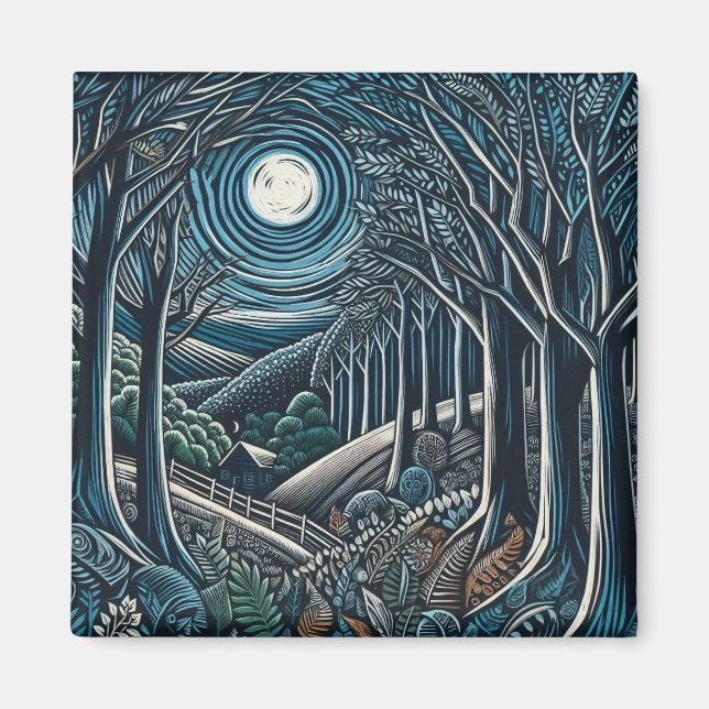 Aimant Nuit dans les bois (Devant)