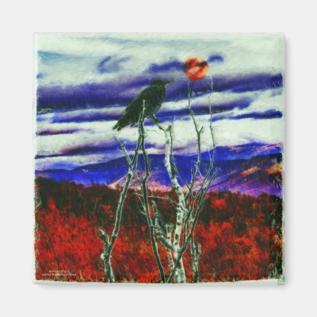 Aimant Nuit d'automne (Devant)