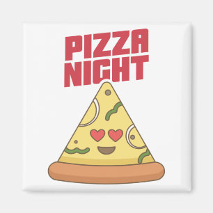 Aimant Nuit de pizza