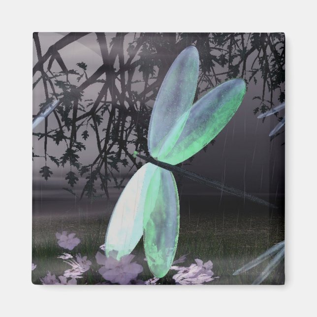 Aimant Nuit des libellules (Devant)