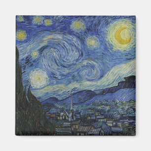 Aimant "Nuit étoilée" par Van Gogh