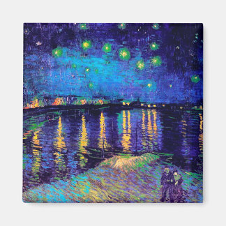 Aimant Nuit étoilée sur le Rhône Van Gogh Art